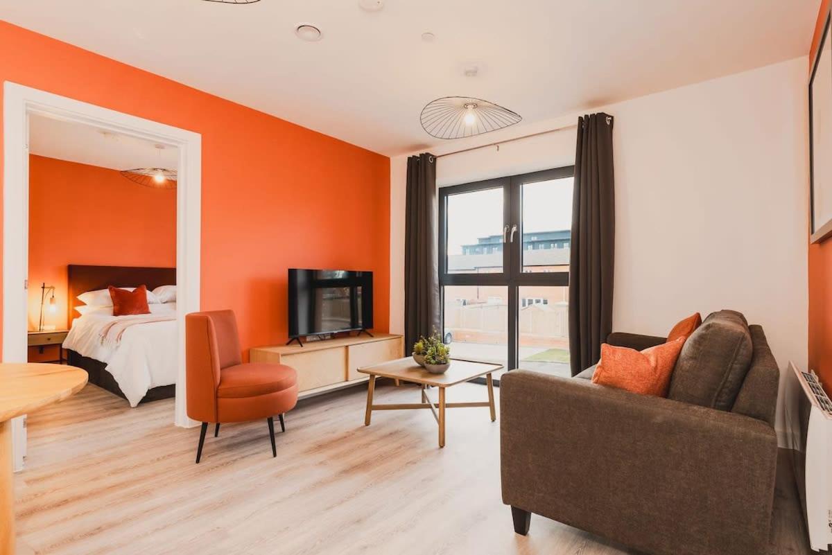 Stayzeni, Hardwick House Derby 2 Bed Apartment מראה חיצוני תמונה